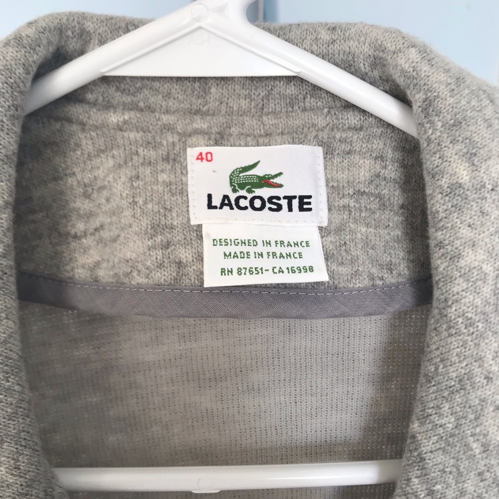 Lacoste Double Breasted Wool Jacket - image 4